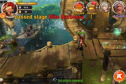 Gameplay screenshots of the Chaotic ages for iPad, iPhone or iPod.