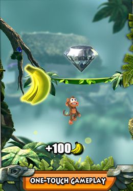 Gameplay screenshots of the Chimpact for iPad, iPhone or iPod.