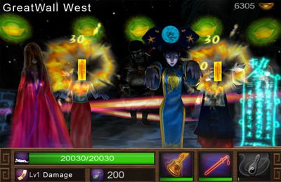 Gameplay screenshots of the Chinese Zombie War for iPad, iPhone or iPod.