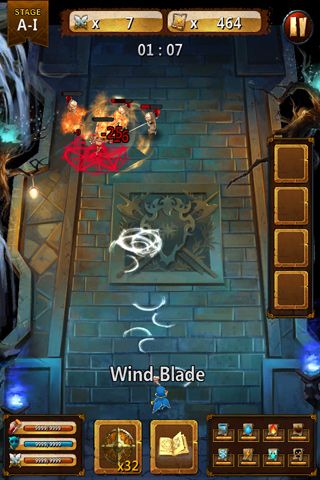 Gameplay screenshots of the Clash of magic for iPad, iPhone or iPod.