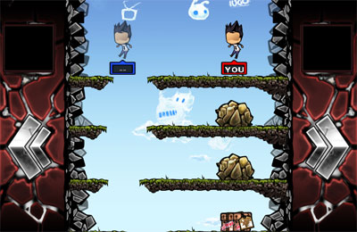 Gameplay screenshots of the Cliffed for iPad, iPhone or iPod.
