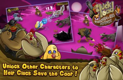 Gameplay screenshots of the Cluck ‘n’ Load: Chicken & Egg Defense, Full Game for iPad, iPhone or iPod.