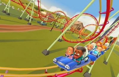 Gameplay screenshots of the Coaster Crazy for iPad, iPhone or iPod.