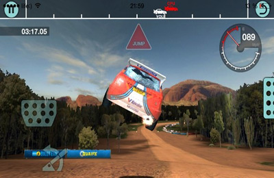 Gameplay screenshots of the Colin McRae Rally for iPad, iPhone or iPod.