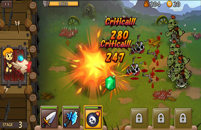 Gameplay screenshots of the Colosseum Defense for iPad, iPhone or iPod.