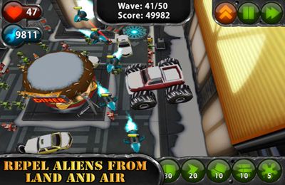 Gameplay screenshots of the Commando Jack for iPad, iPhone or iPod.