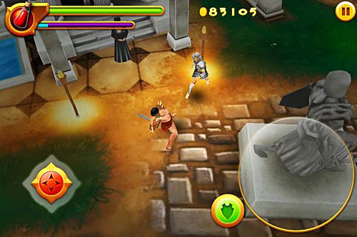 Gameplay screenshots of the Conan: Tower of the elephant for iPad, iPhone or iPod.