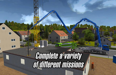 Gameplay screenshots of the Construction Simulator 2014 for iPad, iPhone or iPod.