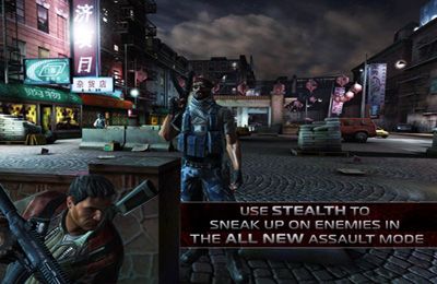 Gameplay screenshots of the Contract Killer 2 for iPad, iPhone or iPod.