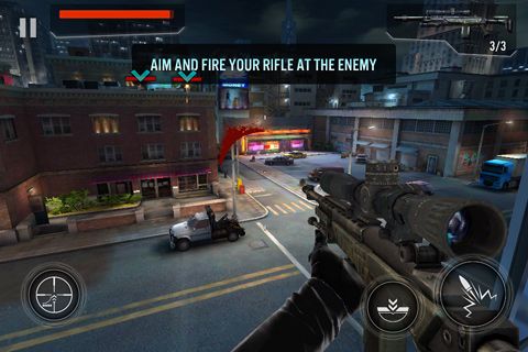 Gameplay screenshots of the Contract killer 3 for iPad, iPhone or iPod.
