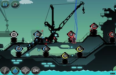 Gameplay screenshots of the Control Craft 2 for iPad, iPhone or iPod.