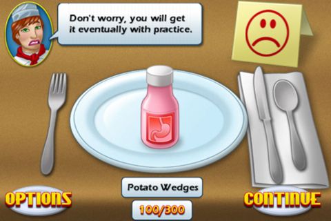 Gameplay screenshots of the Cooking academy for iPad, iPhone or iPod.