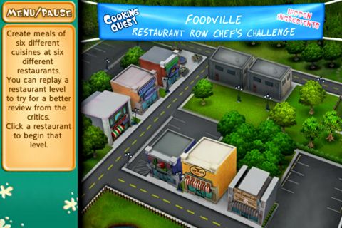 Free Cooking quest - download for iPhone, iPad and iPod.