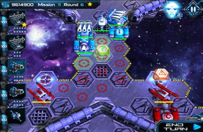 Gameplay screenshots of the Cosmo battles for iPad, iPhone or iPod.