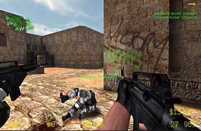 Gameplay screenshots of the Counter Strike for iPad, iPhone or iPod.
