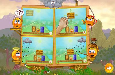 Gameplay screenshots of the Cover Orange for iPad, iPhone or iPod.