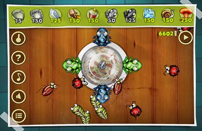 Gameplay screenshots of the Critter Quitter for iPad, iPhone or iPod.