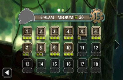 Gameplay screenshots of the Cryptica for iPad, iPhone or iPod.