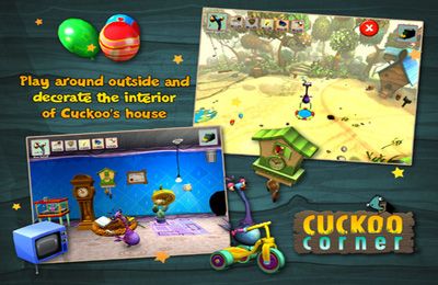 Gameplay screenshots of the Cuckoo Corner for iPad, iPhone or iPod.