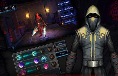 Gameplay screenshots of the Dark Avenger for iPad, iPhone or iPod.