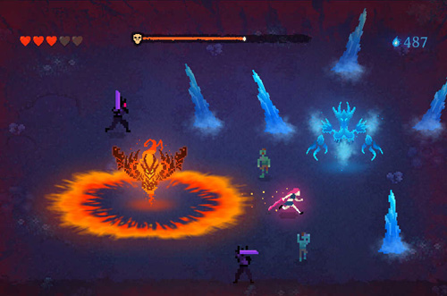 Gameplay screenshots of the Dark slash: Hero for iPad, iPhone or iPod.