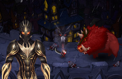 Gameplay screenshots of the Dark Slayer Ex for iPad, iPhone or iPod.