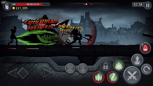 Gameplay screenshots of the Dark sword for iPad, iPhone or iPod.