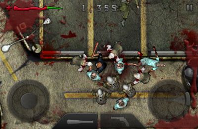 Gameplay screenshots of the Dawn of the Dead for iPad, iPhone or iPod.