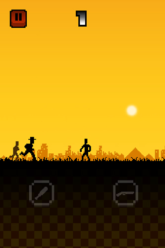 Gameplay screenshots of the Dead run for iPad, iPhone or iPod.
