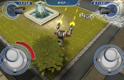 Gameplay screenshots of the DEATH COP - Mechanical Unit for iPad, iPhone or iPod.