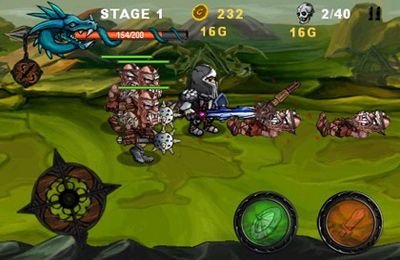 Gameplay screenshots of the Death Knight for iPad, iPhone or iPod.