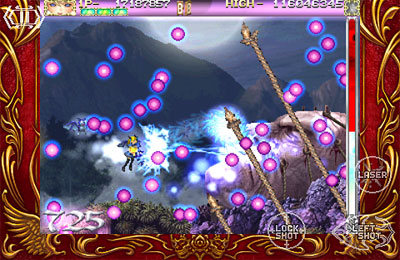 Gameplay screenshots of the Deathsmiles for iPad, iPhone or iPod.