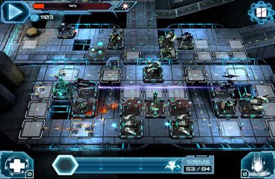 Gameplay screenshots of the Defense Technica for iPad, iPhone or iPod.