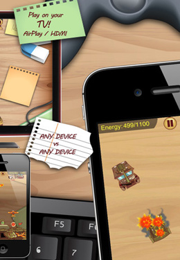 Gameplay screenshots of the Desktop Army for iPad, iPhone or iPod.