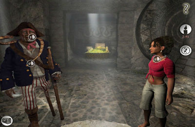 Gameplay screenshots of the Destination: Treasure Island for iPad, iPhone or iPod.