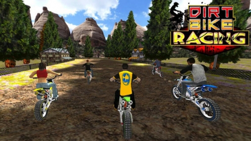 Gameplay screenshots of the Dirt Bike Racing for iPad, iPhone or iPod.