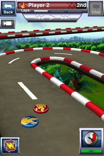 Gameplay screenshots of the Disc drivin' for iPad, iPhone or iPod.