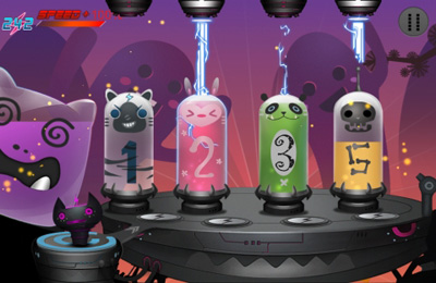 Gameplay screenshots of the Disco Kitten for iPad, iPhone or iPod.