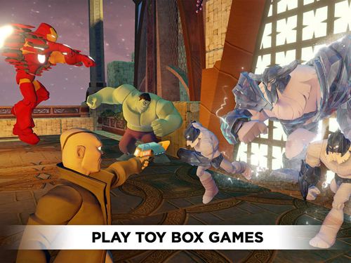 Gameplay screenshots of the Disney infinity: Toy box for iPad, iPhone or iPod.