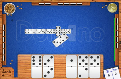 Gameplay screenshots of the Domino for iPad, iPhone or iPod.