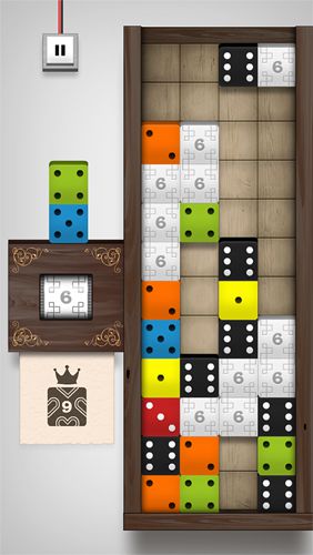 Gameplay screenshots of the Domino drop for iPad, iPhone or iPod.