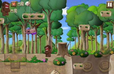 Gameplay screenshots of the Domo the Journey for iPad, iPhone or iPod.