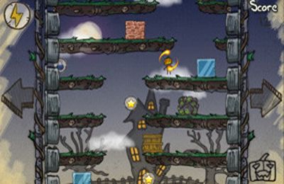 Gameplay screenshots of the Doodle Rush for iPad, iPhone or iPod.