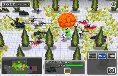 Gameplay screenshots of the Doodle Wars 2: Counter Strike Wars for iPad, iPhone or iPod.
