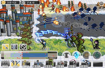 Gameplay screenshots of the Doodle Wars 3: The Last Battle for iPad, iPhone or iPod.