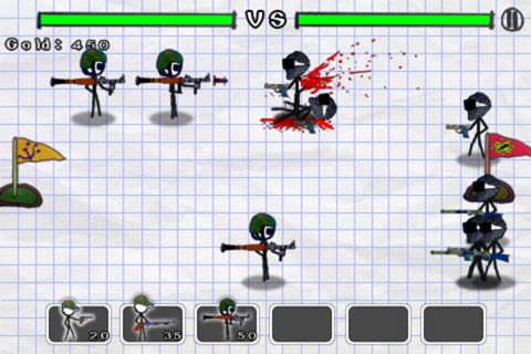 Free Doodle wars: Modern warfare - download for iPhone, iPad and iPod.