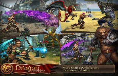 Gameplay screenshots of the Dragon Eternity for iPad, iPhone or iPod.