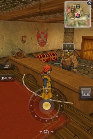 Gameplay screenshots of the Dragon quest 8: Journey of the cursed king for iPad, iPhone or iPod.