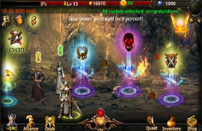 Gameplay screenshots of the Dragon Redemption - Shadow Of Devil for iPad, iPhone or iPod.