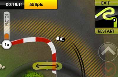 Gameplay screenshots of the Drift Legends for iPad, iPhone or iPod.
